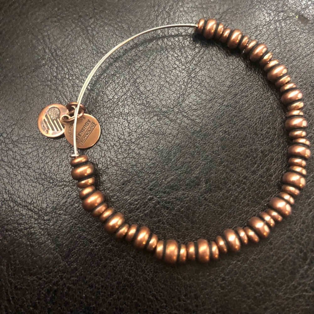 Alex and Ani metal bead bracelet